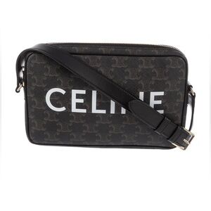 CELINE Medium Triomphe Canvas Messenger Bag